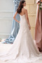 Vestido de novia vendimia Espalda Descubierta Escote Corazón Sala Apliques - Página 2