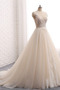 Vestido de novia vendimia Verano largo Natural Triángulo Invertido Escote en V - Página 3