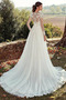 Vestido de novia Verano Corte-A Encaje Natural Pera Escote en V - Página 2