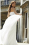 Vestido de novia Verano Sin tirantes Natural Elegante Drapeado Encaje - Página 2
