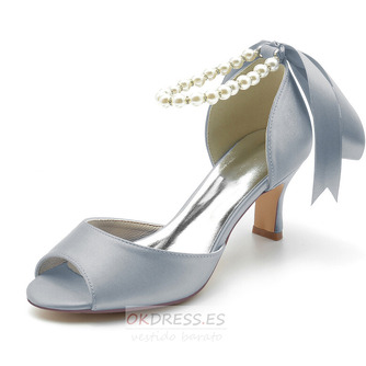 Zapatos de boda de cinta de diamantes de imitación zapatos de mujer de banquete de boca de pescado zapatos de dama de honor rojos - Página 12