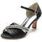 Zapatos de boda de mariposa de satén tacones de aguja huecos laterales zapatos de dama de honor verdes - Página 9