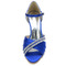 Zapatos de boda de mariposa de satén tacones de aguja huecos laterales zapatos de dama de honor verdes - Página 6