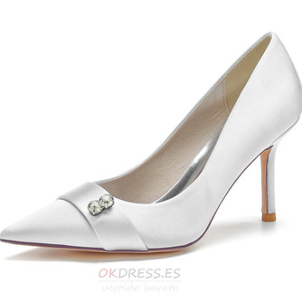 Zapatos de boda impermeables de estilo de tacón alto de 8CM - Página 1